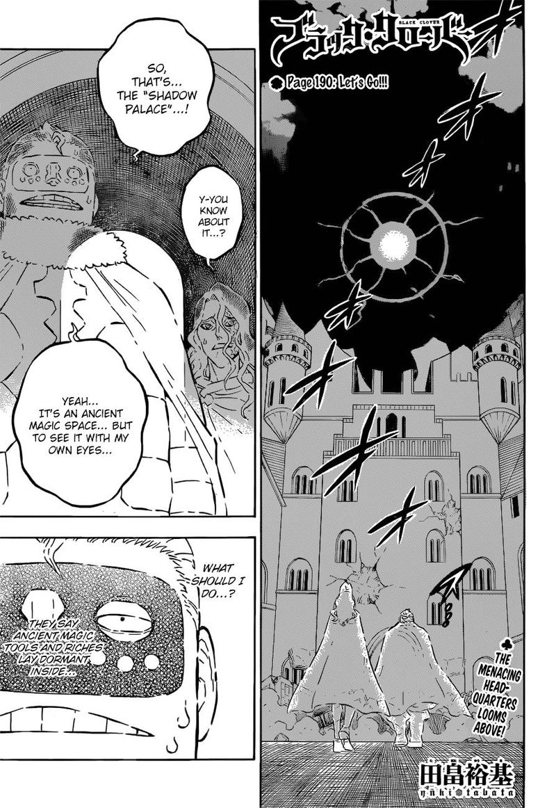 Black Clover 190 1