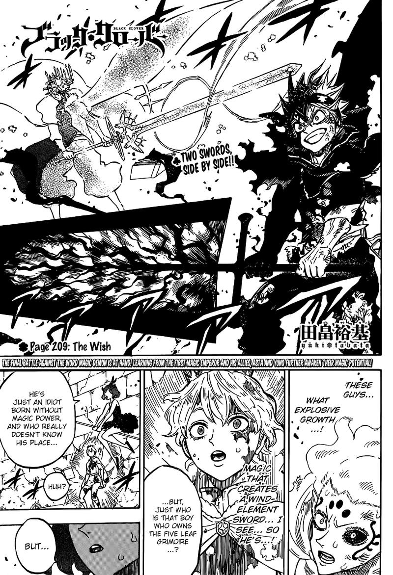 Black Clover 209 1