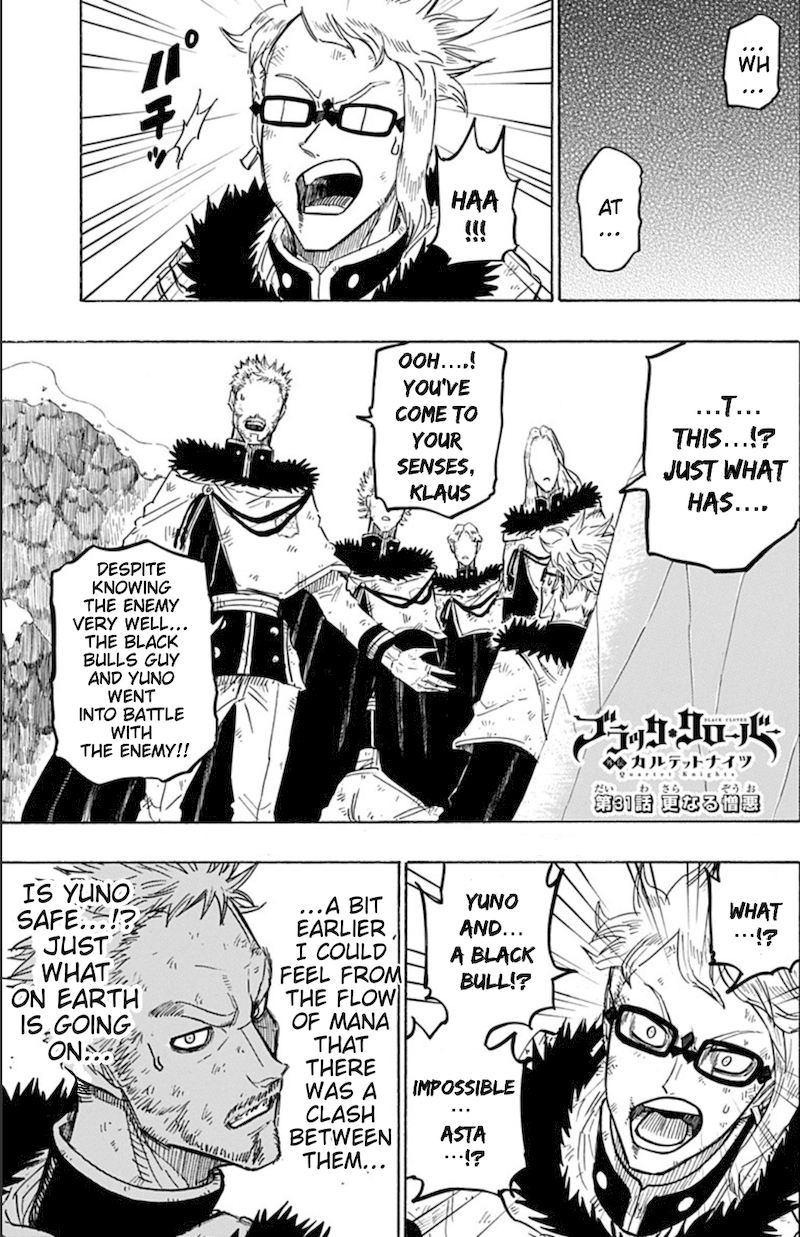 Black Clover Gaiden Quartet Knights 31 1