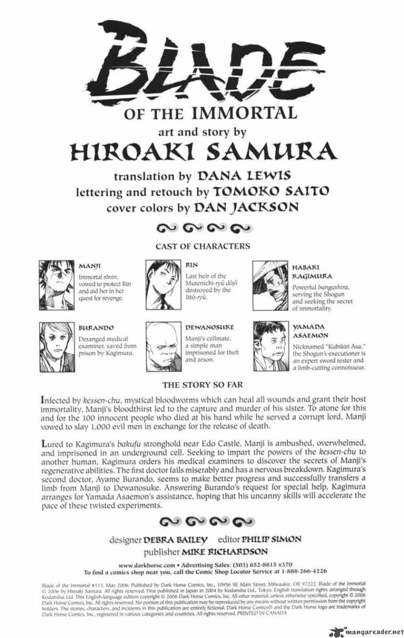 Blade Of The Immortal 113 2