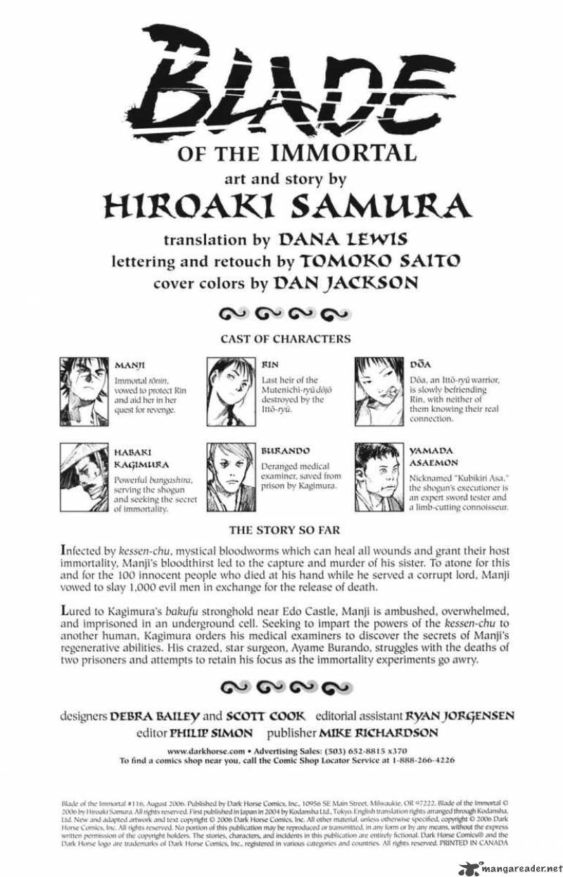 Blade Of The Immortal 116 2