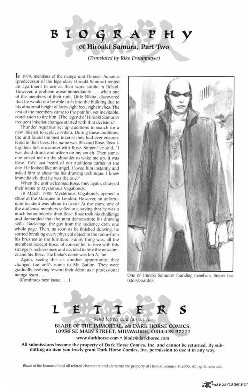 Blade Of The Immortal 116 35