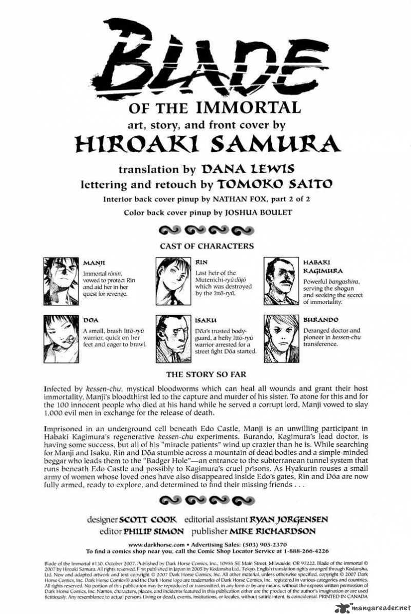 Blade Of The Immortal 130 2