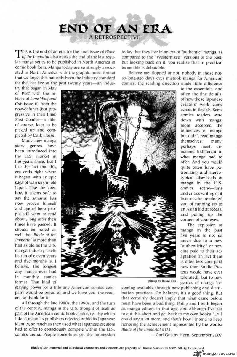 Blade Of The Immortal 131 33