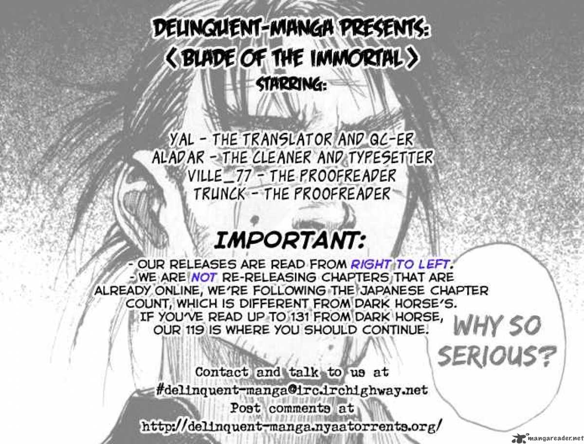 Blade Of The Immortal 138 1
