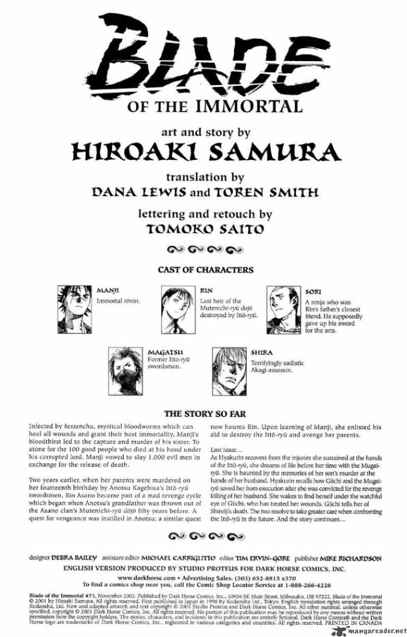 Blade Of The Immortal 73 3