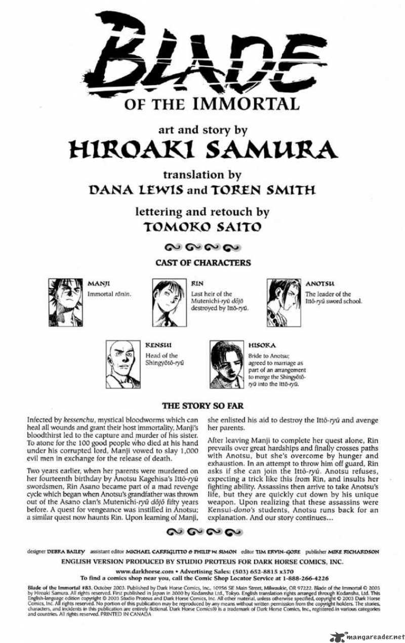 Blade Of The Immortal 83 3