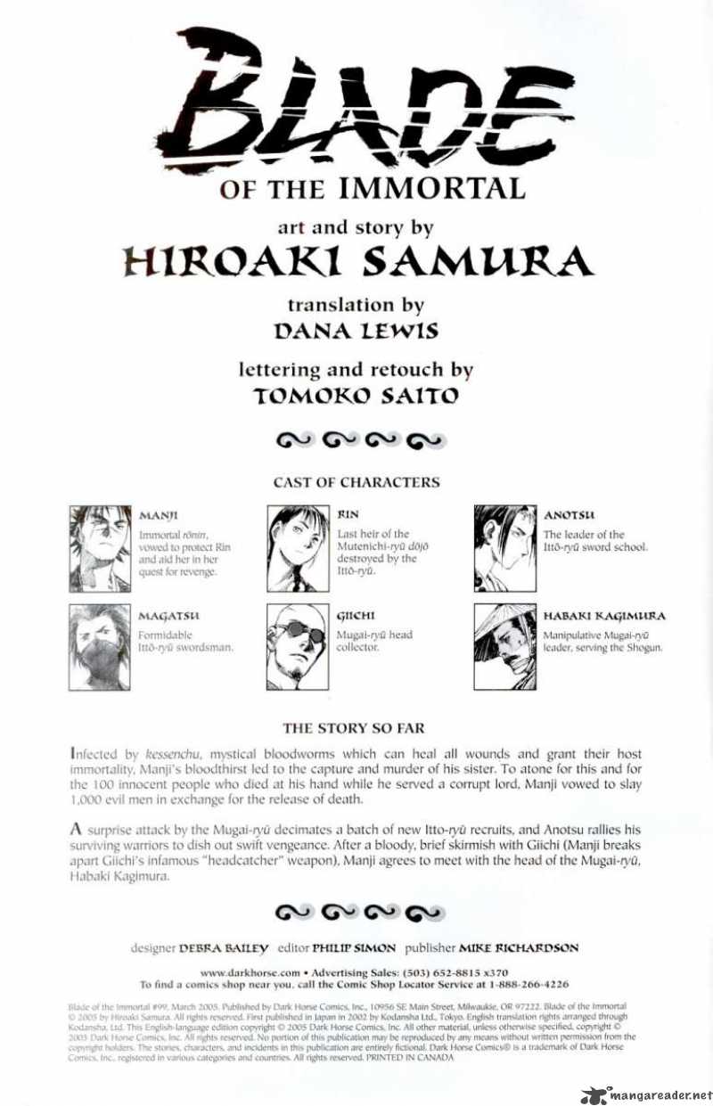 Blade Of The Immortal 99 2
