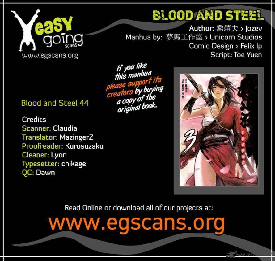 Blood And Steel 44 33