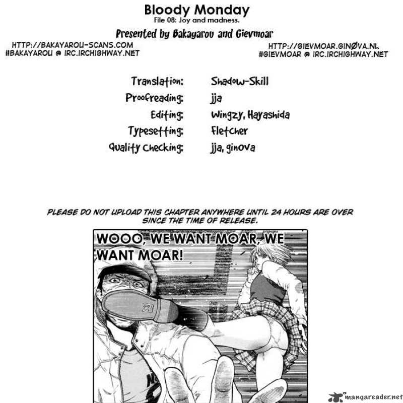 Bloody Monday 8 21