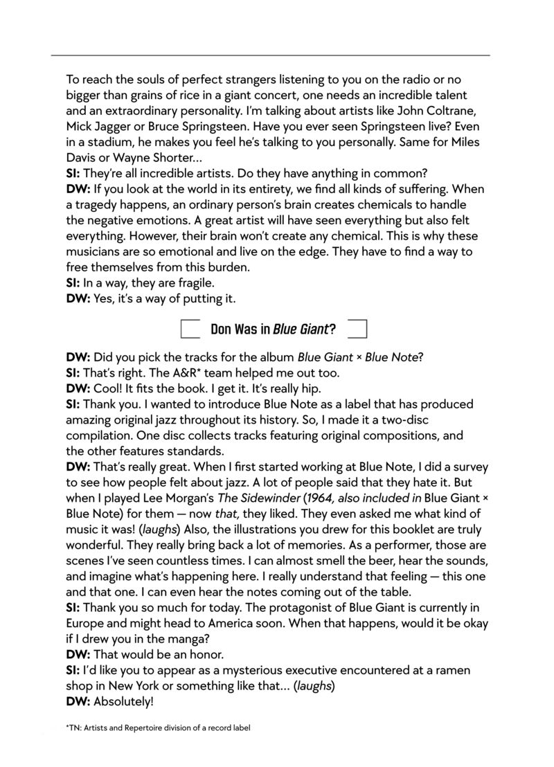 Blue Giant Supreme 72 35