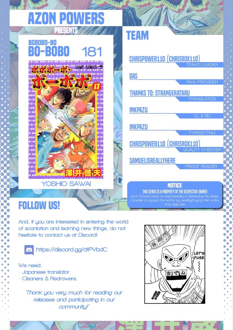 Bobobo Bo Bo Bobo 181 1