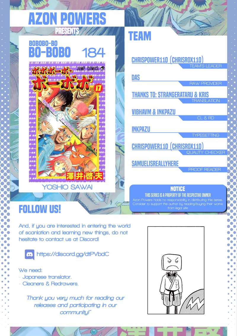 Bobobo Bo Bo Bobo 184 1