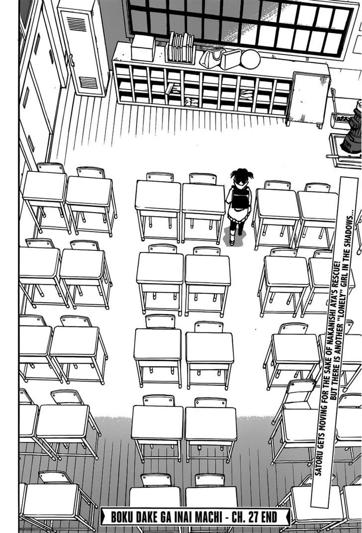 Boku Dake Ga Inai Machi 27 30