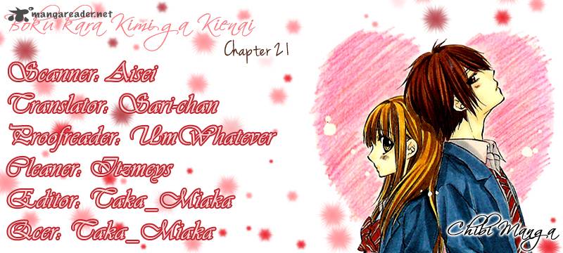 Boku Kara Kimi Ga Kienai 21 1