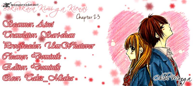 Boku Kara Kimi Ga Kienai 23 1