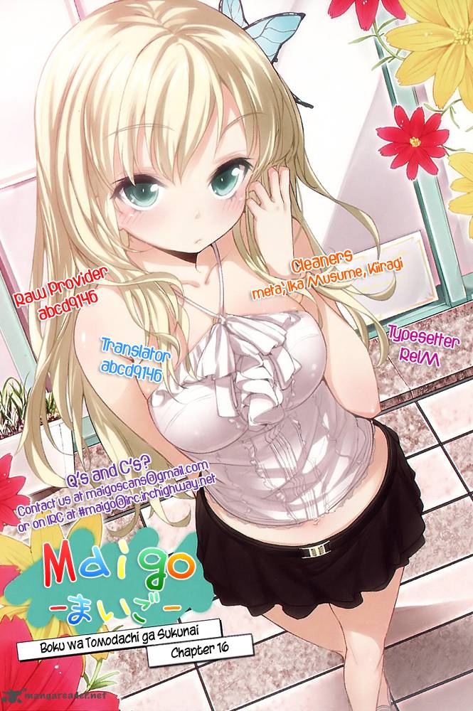 Boku Wa Tomodachi Ga Sukunai 16 44