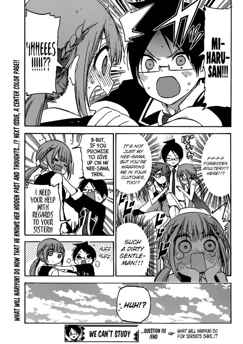 Bokutachi Wa Benkyou Ga Dekinai 101 19