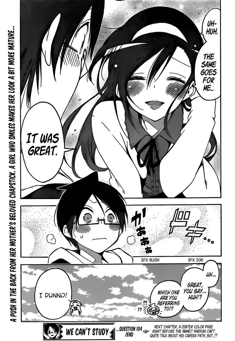 Bokutachi Wa Benkyou Ga Dekinai 104 19
