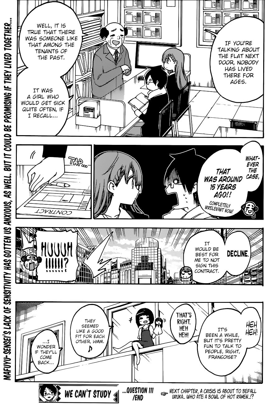 Bokutachi Wa Benkyou Ga Dekinai 111 20
