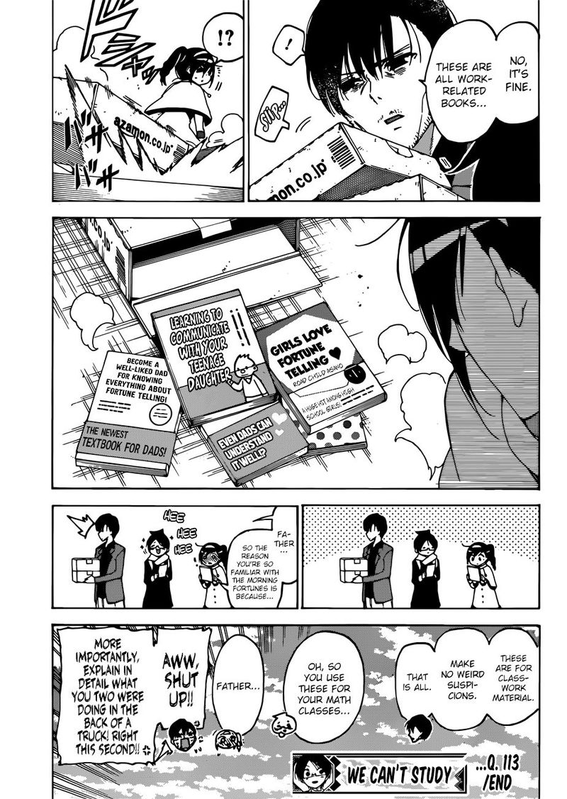 Bokutachi Wa Benkyou Ga Dekinai 113 19