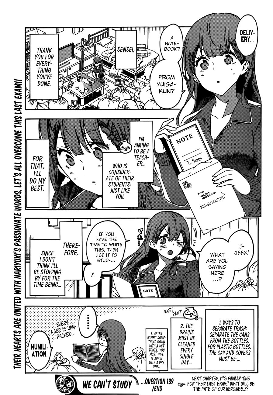 Bokutachi Wa Benkyou Ga Dekinai 139 20