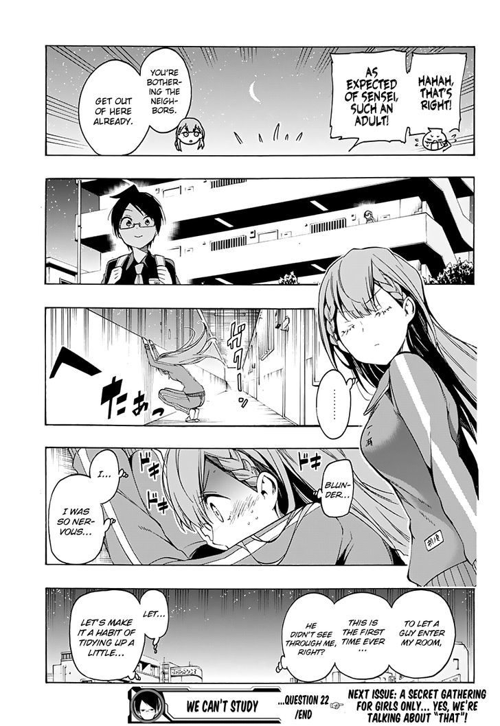 Bokutachi Wa Benkyou Ga Dekinai 22 22