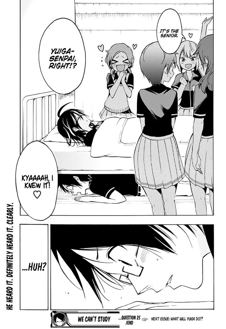 Bokutachi Wa Benkyou Ga Dekinai 25 20