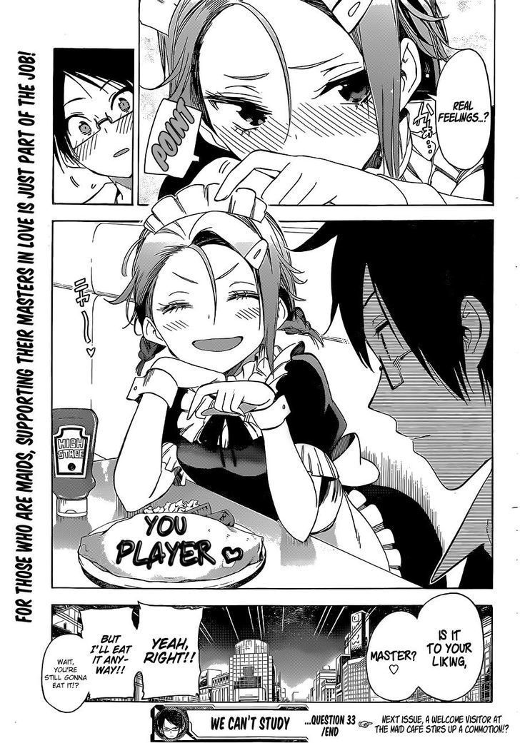 Bokutachi Wa Benkyou Ga Dekinai 33 20