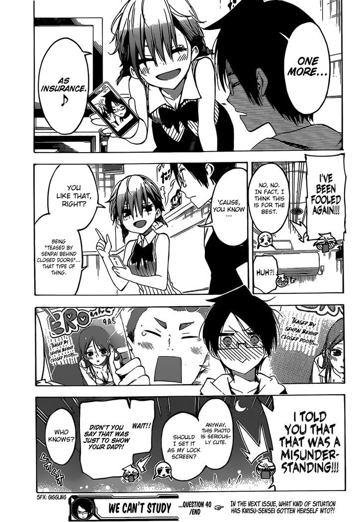 Bokutachi Wa Benkyou Ga Dekinai 40 20