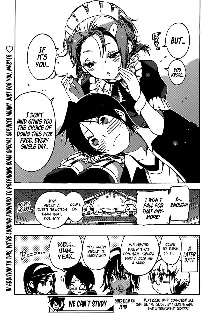 Bokutachi Wa Benkyou Ga Dekinai 54 22
