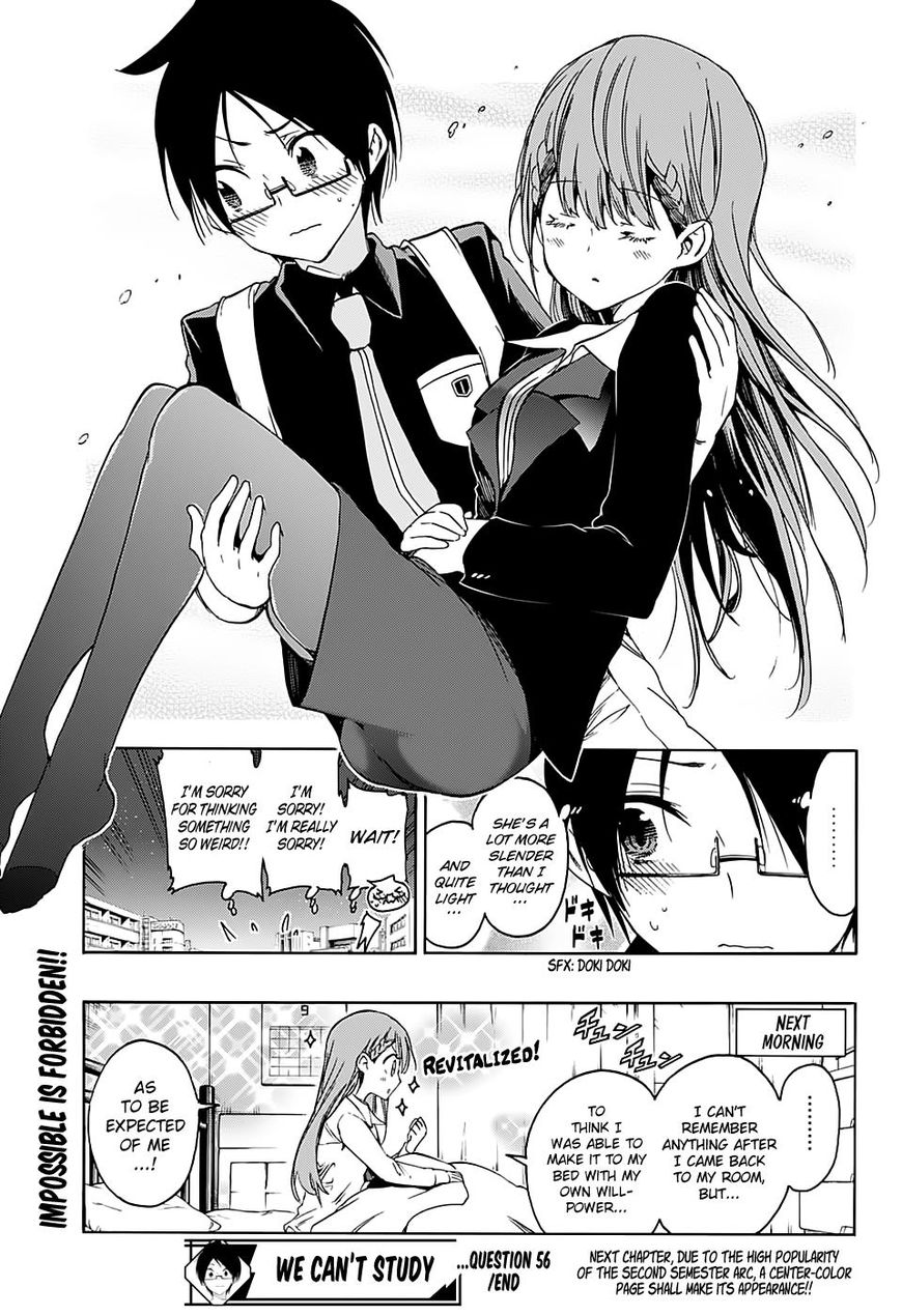 Bokutachi Wa Benkyou Ga Dekinai 56 20