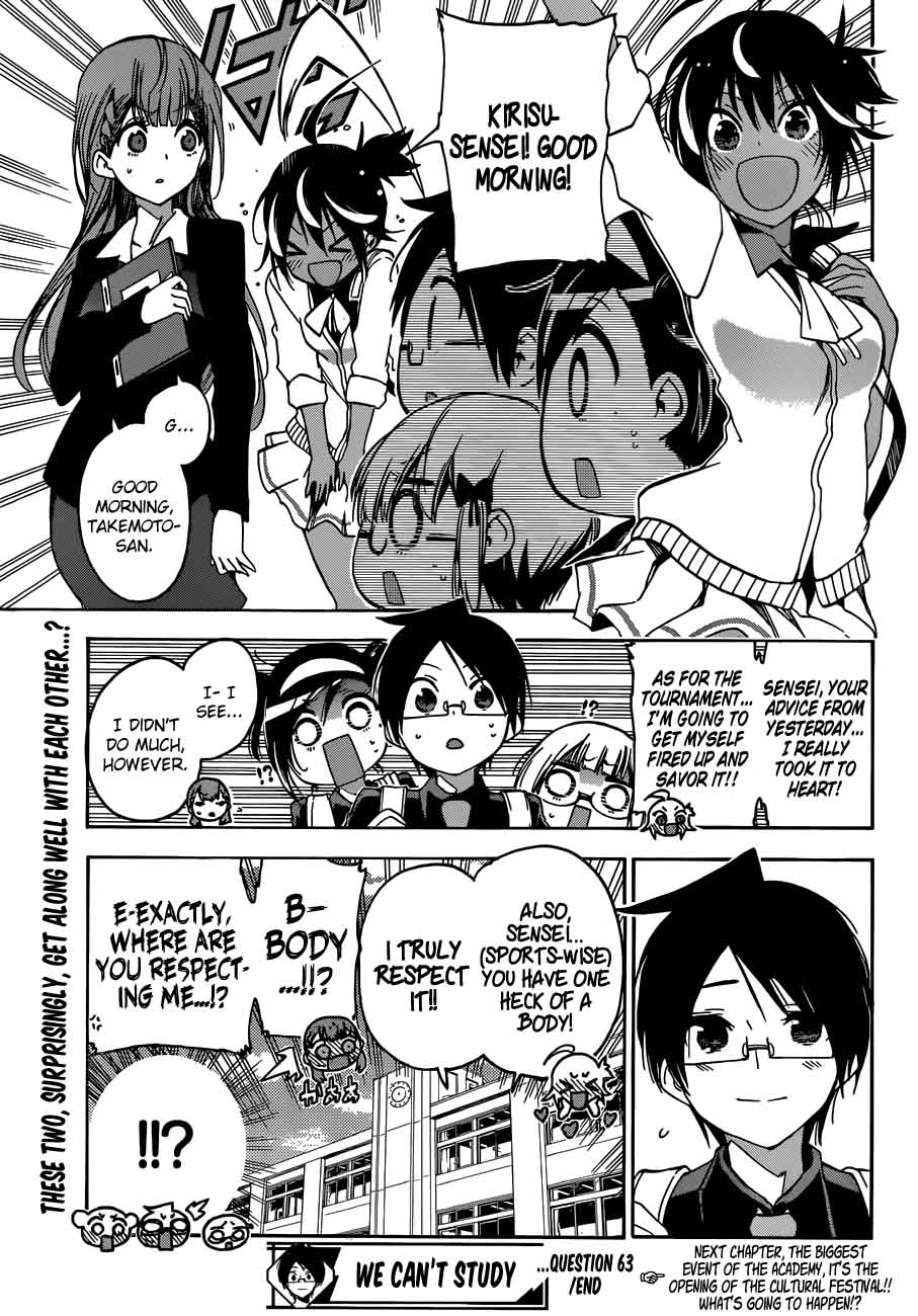 Bokutachi Wa Benkyou Ga Dekinai 63 19