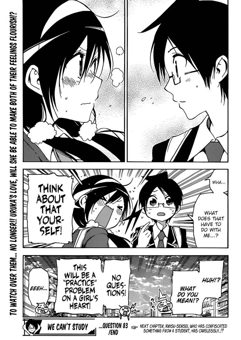 Bokutachi Wa Benkyou Ga Dekinai 83 21