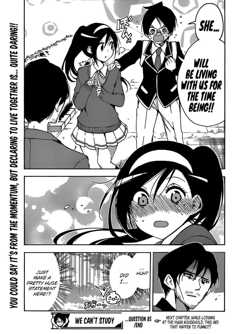 Bokutachi Wa Benkyou Ga Dekinai 85 19