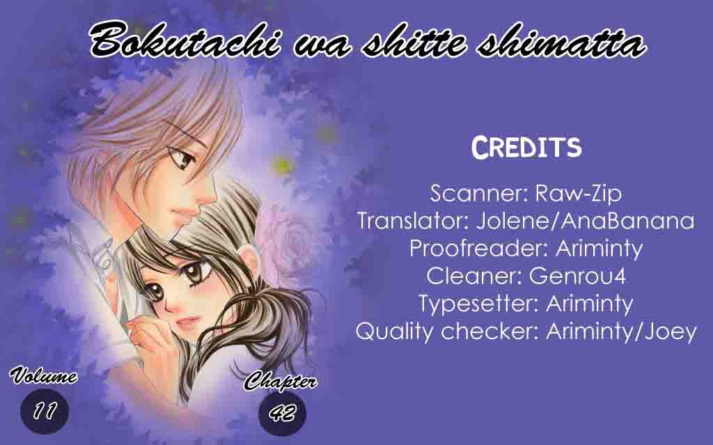 Bokutachi Wa Shitte Shimatta 42 44