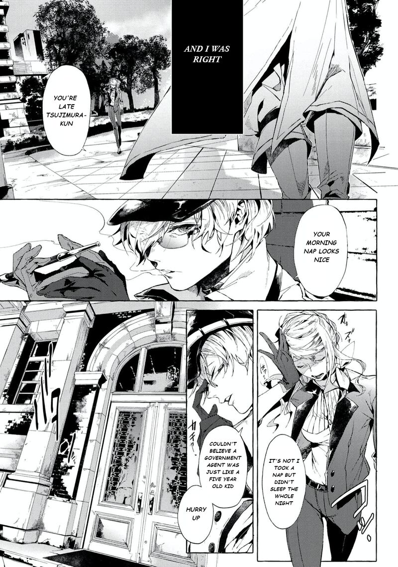 Bungou Stray Dogs Gaiden Ayatsuji Yukito Vs Kyougoku Natsuhiko 5a 4