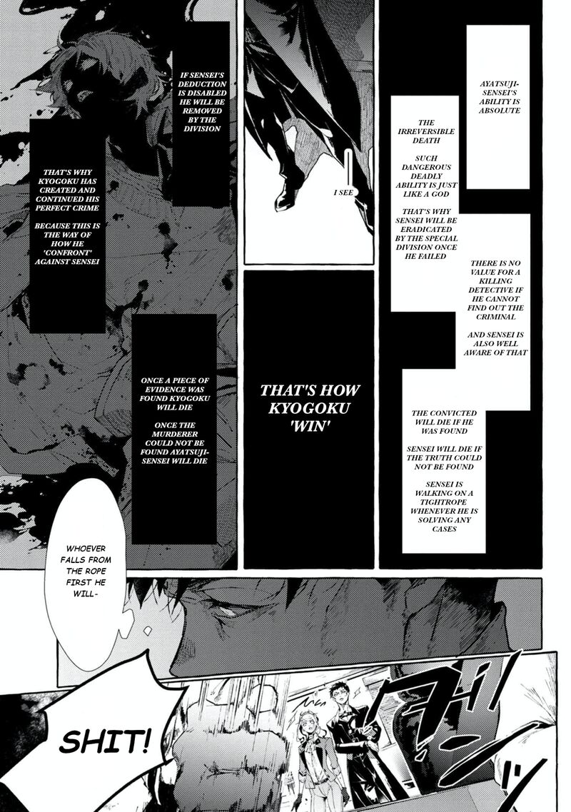 Bungou Stray Dogs Gaiden Ayatsuji Yukito Vs Kyougoku Natsuhiko 6b 5
