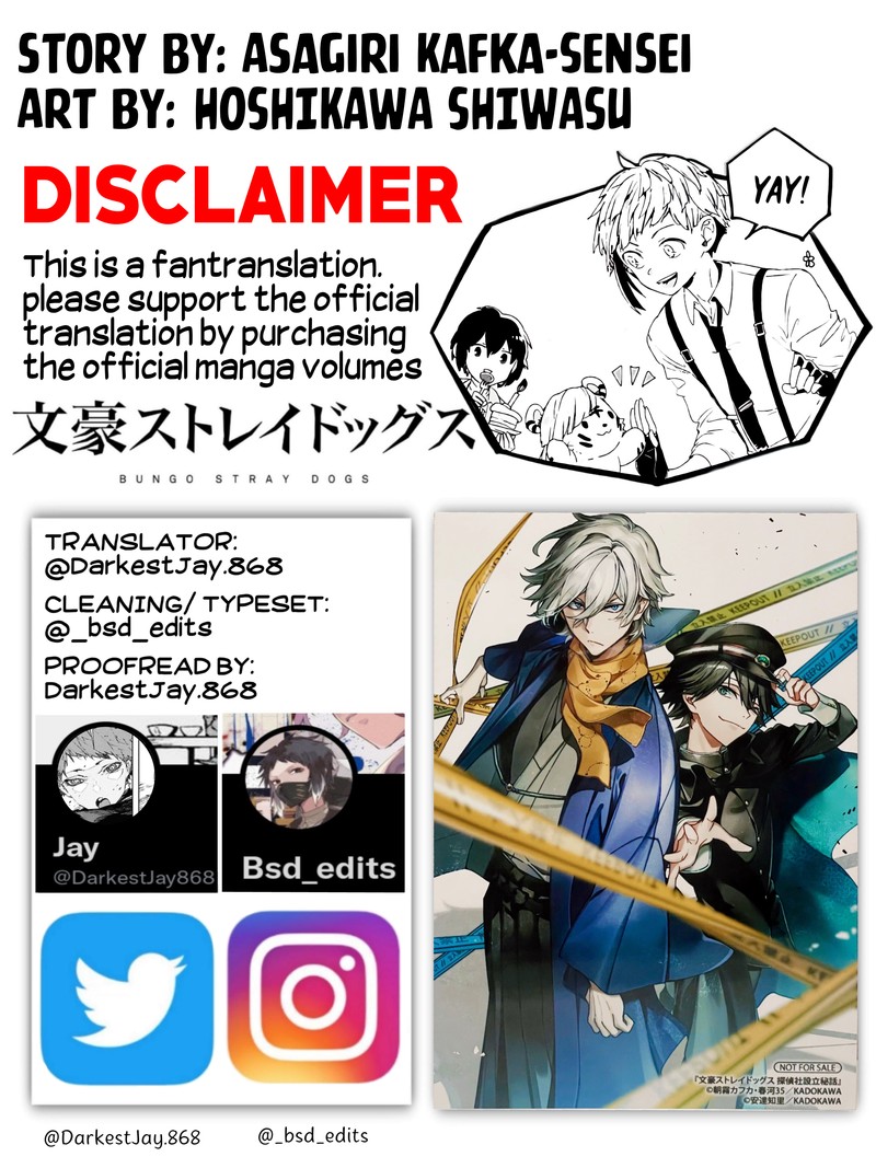 Bungou Stray Dogs The Secret Story Behind The Detective Agencys Establishment 1 1