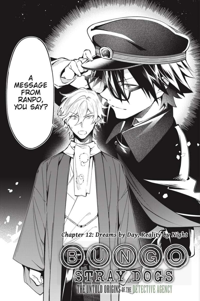 Bungou Stray Dogs The Secret Story Behind The Detective Agencys Establishment 12 1