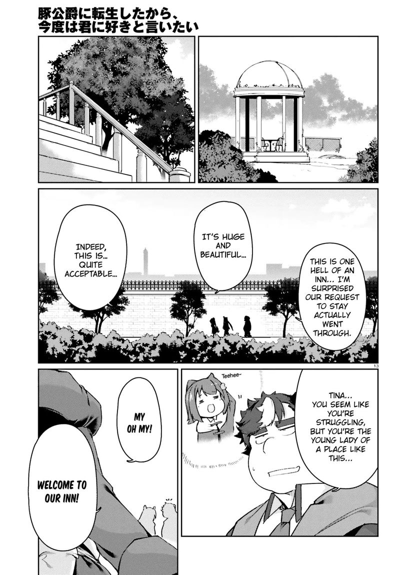 Buta Koushaku Ni Tensei Shitakara Kondo Wa Kimi Ni Suki To IItai 14 13