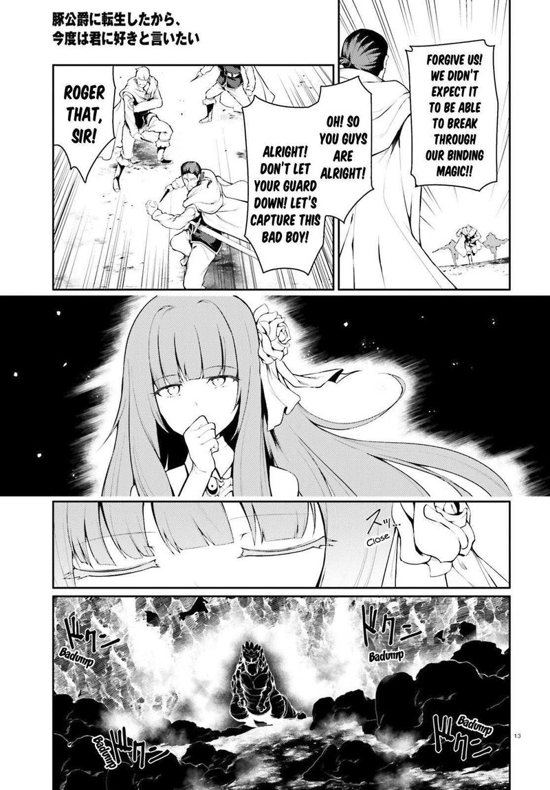 Buta Koushaku Ni Tensei Shitakara Kondo Wa Kimi Ni Suki To IItai 33 13