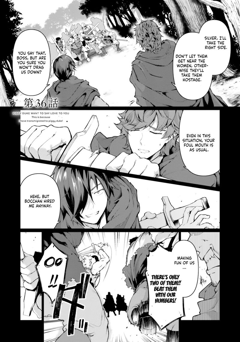 Buta Koushaku Ni Tensei Shitakara Kondo Wa Kimi Ni Suki To IItai 36 1