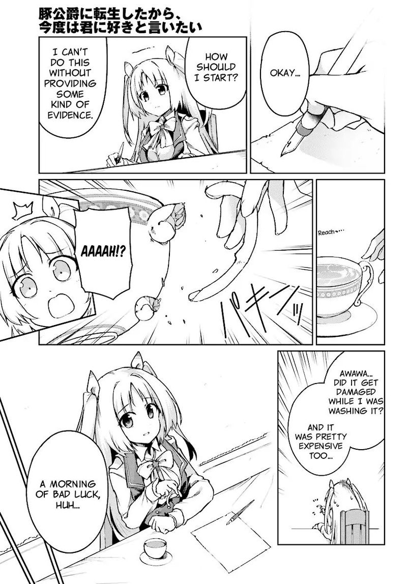 Buta Koushaku Ni Tensei Shitakara Kondo Wa Kimi Ni Suki To IItai 8 11