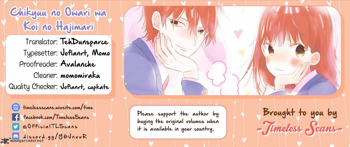 Chikyuu No Owari Wa Koi No Hajimari 10 1