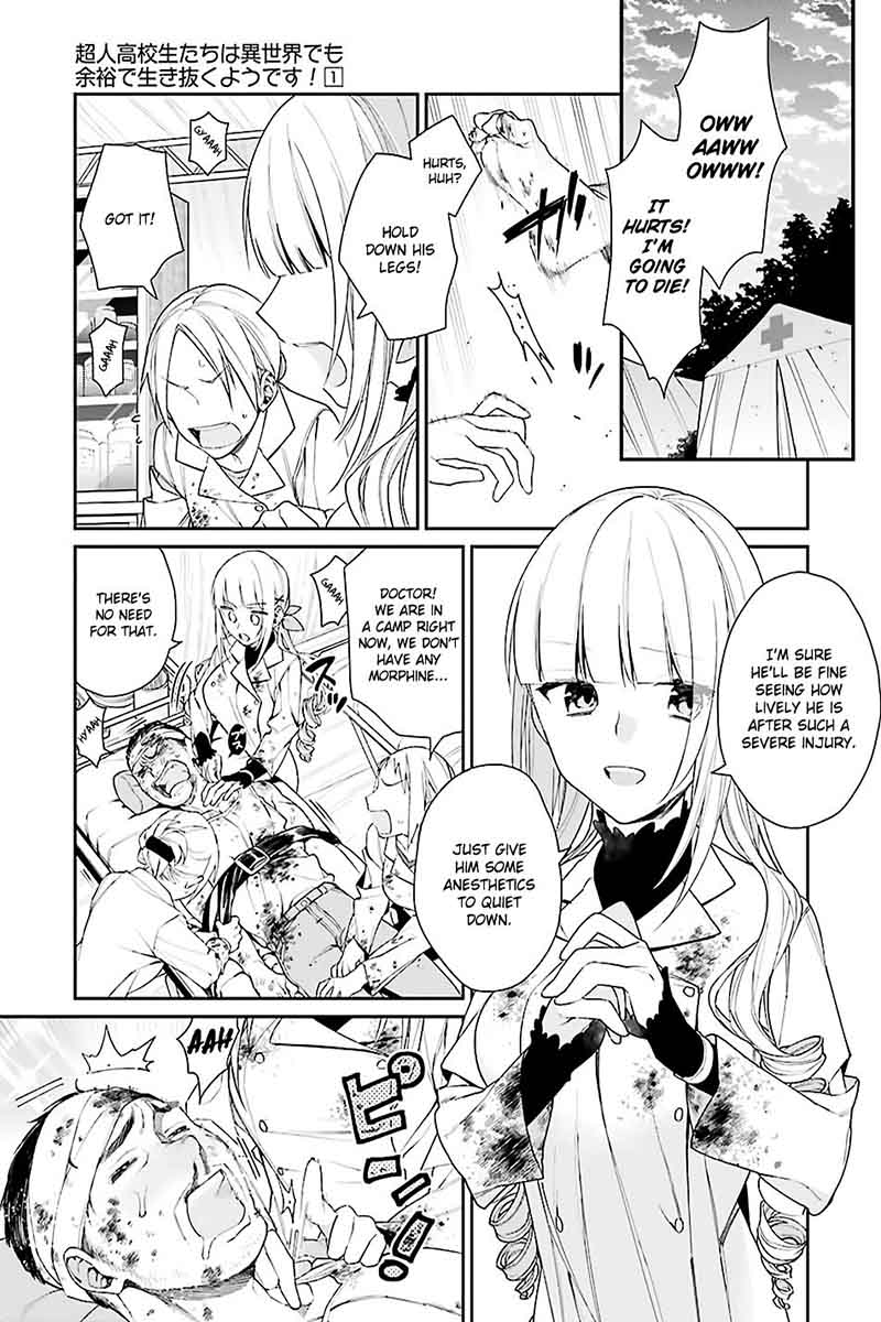 Choujin Koukousei Tachi Wa Isekai Demo Yoyuu De Ikinuku You Desu 1 5
