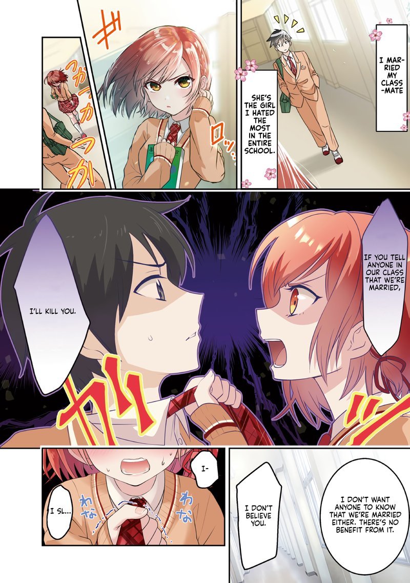 Class No Daikirai Na Joshi To Kekkon Suru Koto Ni Natta 3a 1