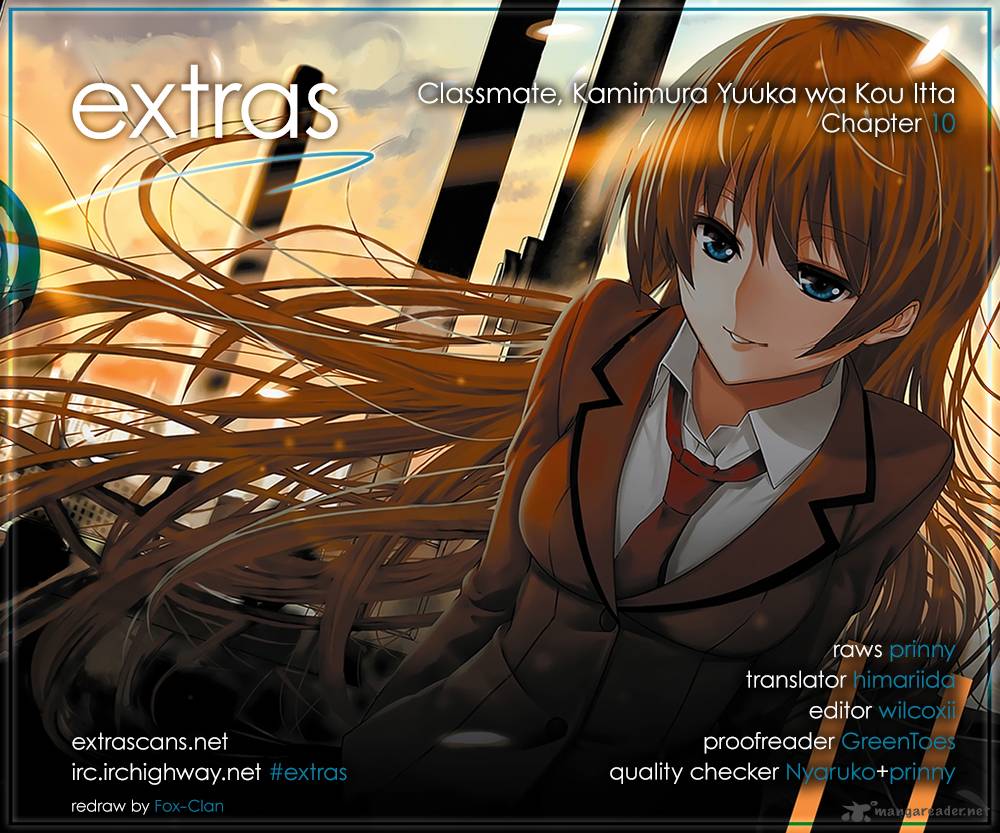 Classmate Kamimura Yuuka Wa Kou Itta 10 1