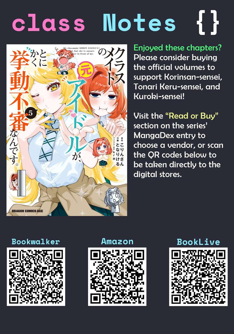 Classmate No Moto Idol Ga Tonikaku Kyodou Fushin Nan Desu 27e 15