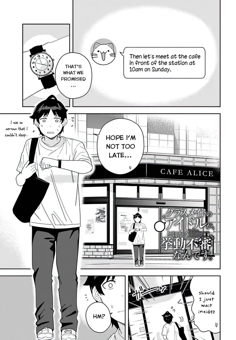 Classmate No Moto Idol Ga Tonikaku Kyodou Fushin Nan Desu 6 1